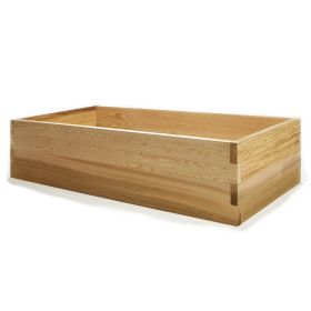 2-Tier Raised Garden Box (size: 6-ft x 2-ft)